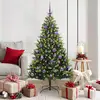 Image de Vidaxl Arbre De NoÃ«l Artificiel Ã CharniÃ¨res 150 Led 150 Cm Pvc Et Pe