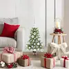 Image de vidaXL Sapin de NoÃ«l avec 150 LED avec support Vert 65 cm PE