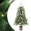 Image de vidaXL Sapin de NoÃ«l avec 150 LED avec support Vert 90 cm PE