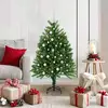 Image de vidaXL Sapin de NoÃ«l avec 150 LED avec support Vert 120 cm PE