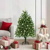 Image de vidaXL Sapin de NoÃ«l avec 150 LED avec support Vert 120 cm PE