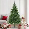 Image de vidaXL Sapin de NoÃ«l avec 300 LED avec support Vert 180 cm PE