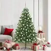 Image de vidaXL Sapin de NoÃ«l avec 300 LED avec support Vert 180 cm PE
