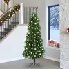 Image de vidaXL Sapin de NoÃ«l avec 300 LED avec support Vert 240 cm PE