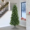 Image de vidaXL Sapin de NoÃ«l avec 300 LED avec support Vert 240 cm PE