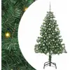 Image de vidaXL Sapin de NoÃ«l avec 150 LED avec support Vert 150 cm PVC