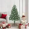 Image de vidaXL Sapin de NoÃ«l avec 150 LED avec support Vert 150 cm PVC