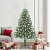 Image de vidaXL Sapin de NoÃ«l avec 300 LED avec support Vert 210 cm PVC