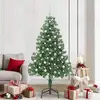 Image de vidaXL Sapin de NoÃ«l avec 300 LED avec support Vert 210 cm PVC