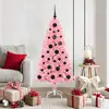 Image de vidaXL Sapin de NoÃ«l avec 150 LED avec support Rose 150 cm PVC