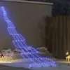 Image de vidaXL Arbre de NoÃ«l LED avec 276 LED Bleu 511 cm MÃ©tal