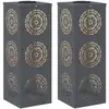 Image de vidaXL LumiÃ¨re de chemin LED solaire 2 pcs Anthracite