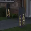 Image de vidaXL LumiÃ¨re de chemin LED solaire 2 pcs Anthracite