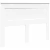 Image de vidaXL TÃªte de lit ChÃªne noir 140 cm Bois d'ingÃ©nierie