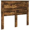 Image de vidaXL TÃªte de lit ChÃªne fumÃ© 135 cm Bois d'ingÃ©nierie