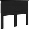 Image de vidaXL TÃªte de lit ChÃªne noir 120 cm Bois d'ingÃ©nierie