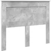 Image de vidaXL TÃªte de lit Gris bÃ©ton 120 cm Bois d'ingÃ©nierie