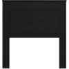 Image de vidaXL TÃªte de lit avec tÃªte de lit ChÃªne noir 75 cm Bois d'ingÃ©nierie