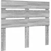 Image de vidaXL TÃªte de lit Gris Sonoma 135 cm Bois d'ingÃ©nierie