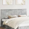Image de vidaXL TÃªte de lit Gris bÃ©ton 180 cm Bois d'ingÃ©nierie