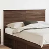 Image de vidaXL TÃªte de lit ChÃªne brun 140 cm Bois d'ingÃ©nierie