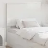 Image de vidaXL TÃªte de lit Blanc brillant 75 cm Bois d'ingÃ©nierie
