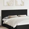 Image de vidaXL TÃªte de lit ChÃªne noir 200 cm Bois d'ingÃ©nierie