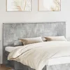 Image de vidaXL TÃªte de lit Gris bÃ©ton 180 cm Bois d'ingÃ©nierie
