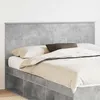Image de vidaXL TÃªte de lit Gris bÃ©ton 160 cm Bois d'ingÃ©nierie