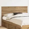 Image de vidaXL TÃªte de lit ChÃªne artisanal 160 cm Bois d'ingÃ©nierie