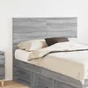 Image de vidaXL TÃªte de lit Gris Sonoma 120 cm Bois d'ingÃ©nierie