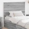 Image de vidaXL TÃªte de lit Gris Sonoma 100 cm Bois d'ingÃ©nierie