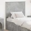 Image de vidaXL TÃªte de lit avec tÃªte de lit Gris bÃ©ton 80 cm Bois d'ingÃ©nierie
