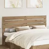 Image de vidaXL TÃªte de lit ChÃªne artisanal 200 cm Bois d'ingÃ©nierie