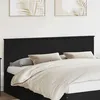 Image de vidaXL TÃªte de lit ChÃªne noir 180 cm Bois d'ingÃ©nierie