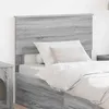 Image de vidaXL TÃªte de lit Gris Sonoma 80 cm Bois d'ingÃ©nierie
