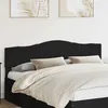 Image de vidaXL TÃªte de lit ChÃªne noir 200 cm Bois d'ingÃ©nierie
