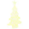 Image de vidaXL Sapin de NoÃ«l avec 100 LED Blanc chaud 120 cm Acrylique