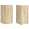 Image de vidaXL Meuble TV mural 2 pcs Sonoma 30 x 31 x 60 cm Bois d'ingÃ©nierie