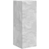 Image de vidaXL Meuble TV mural BÃ©ton 30 x 31 x 80 cm Bois d'ingÃ©nierie