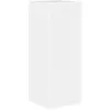 Image de vidaXL Meuble TV mural Montage mural Blanc Brillant 30 x 31 x 80 cm