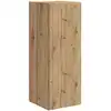 Image de vidaXL Meuble TV mural ChÃªne artisan 30 x 31 x 80 cm Bois d'ingÃ©nierie