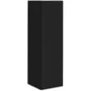 Image de vidaXL Meuble TV mural Noir 30 x 31 x 100 cm Bois d'ingÃ©nierie