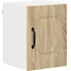 Image de Vidaxl Meuble Mural De Cuisine Avec Porte ChÃªne Sonoma 30 X 31 X 40 Cm