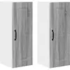 Image de vidaXL Meuble mural de cuisine 2 pcs Gris Sonoma 30 x 31 x 80 cm