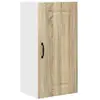 Image de Vidaxl Meuble Mural De Cuisine Avec Porte ChÃªne Sonoma 40 X 31 X 80 Cm