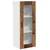 Image de vidaXL Meuble mural de cuisine avec porte Bois Ancien 40 x 31 x 100 cm