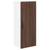 Image de vidaXL Meuble mural de cuisine avec porte ChÃªne brun 40 x 31 x 100 cm