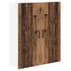 Image de vidaXL Meuble mural de cuisine avec porte Bois Ancien 80 x 31 x 100 cm