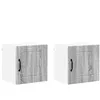Image de vidaXL Meuble mural de cuisine 2 pcs Gris Sonoma 40 x 31 x 40 cm